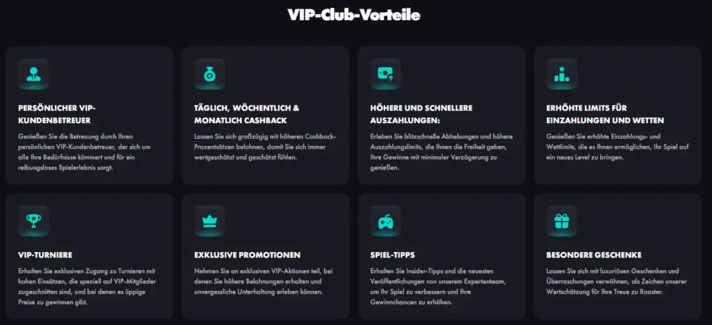 VIP Vorteile beim Sportwettenanbieter Roosterbet