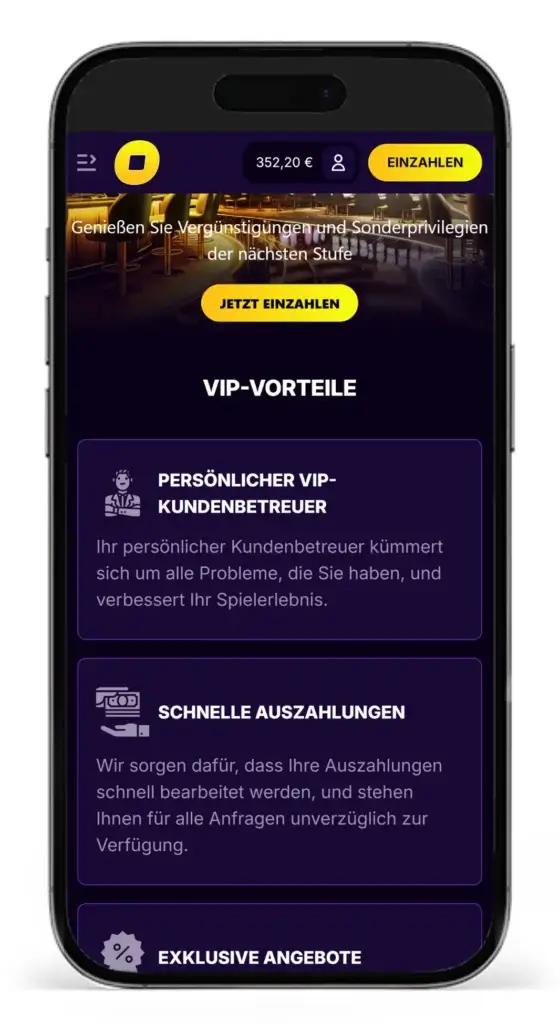 Vorteile fuer VIP-Spieler beim Wettanbieter CasinoLoots