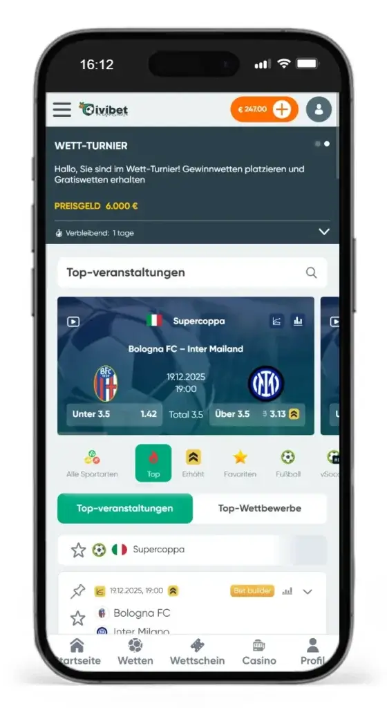 Startseite des Wettanbieters fuer WM 2030 Wetten Ivibet