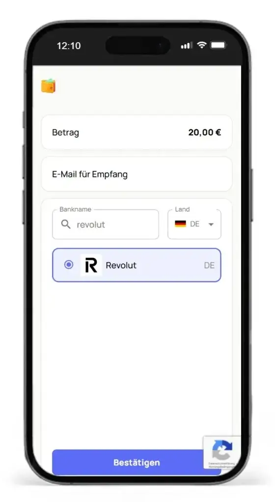 Einzahlung fuer Revolut Sportwetten beim Online Wettanbieter Leonbet