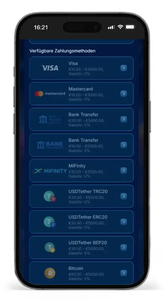 Auszahlungsmethoden beim Sportwettenanbieter DudeSpin