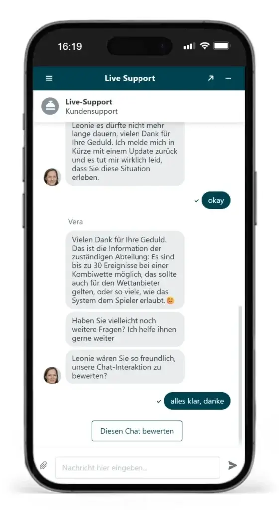 Live Chat von Golisimo