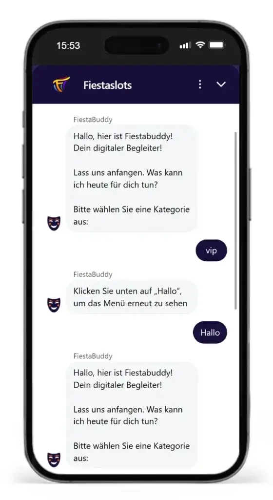 Live Chat von Fiestaslots