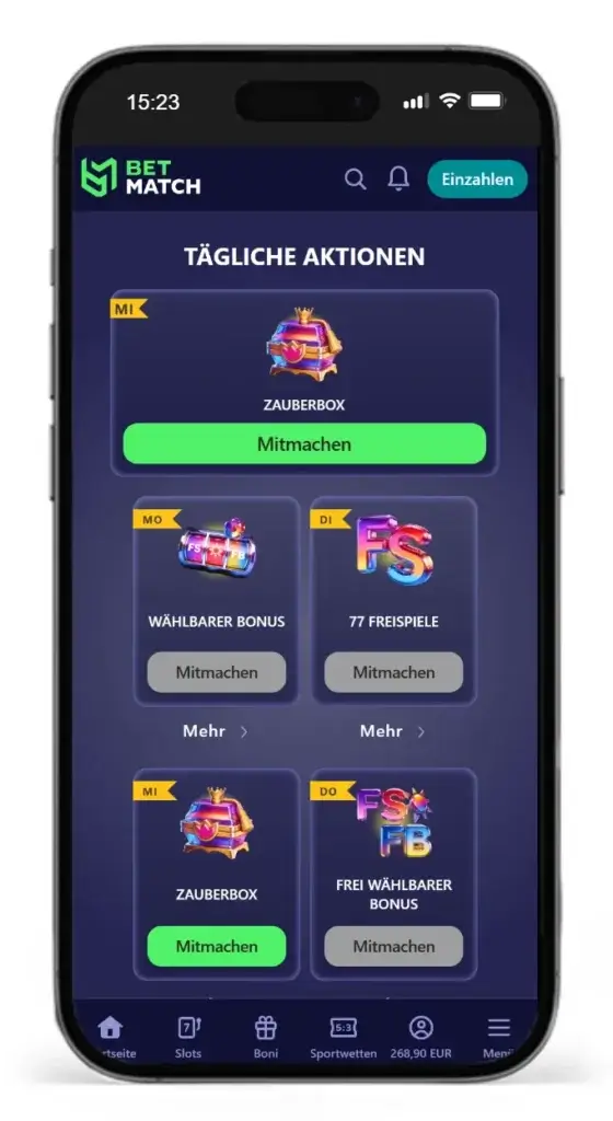 Betmatch bietet sich fuer Wetten bei mehreren Wettanbietern an