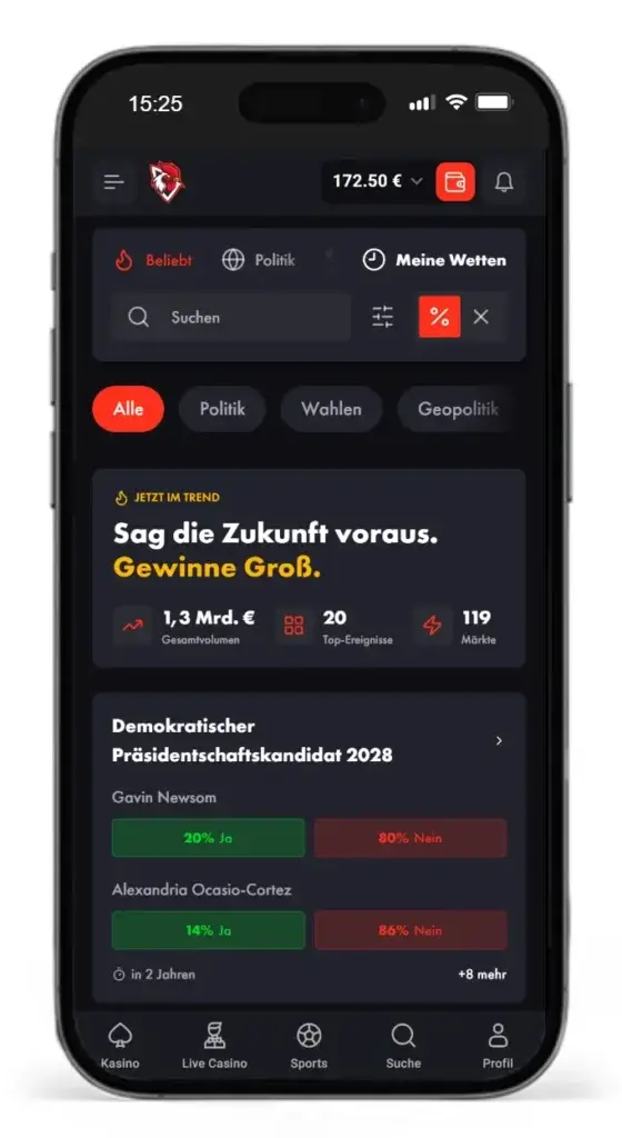 RoosterBet eignet sich fuer das Wetten bei mehreren Wettanbietern