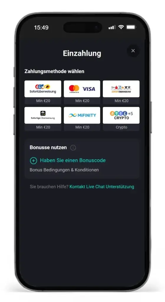 Wettanbieter mit Revolut RoosterBet