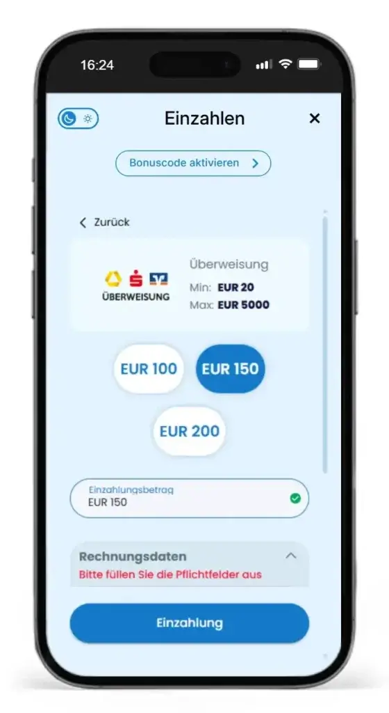Einzahlungsmethoden vom Wettanbieter ohne Limit Monoplay