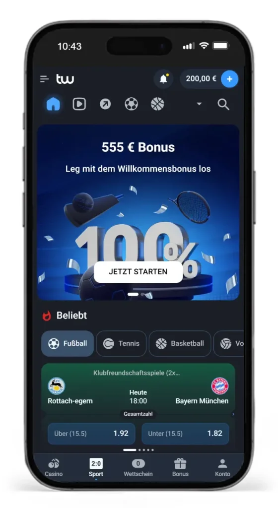 Twin Sportwetten Erfahrungen