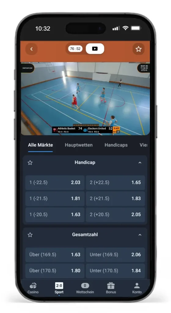 Livewetten bei Twin werden durch Livestream noch attraktiver