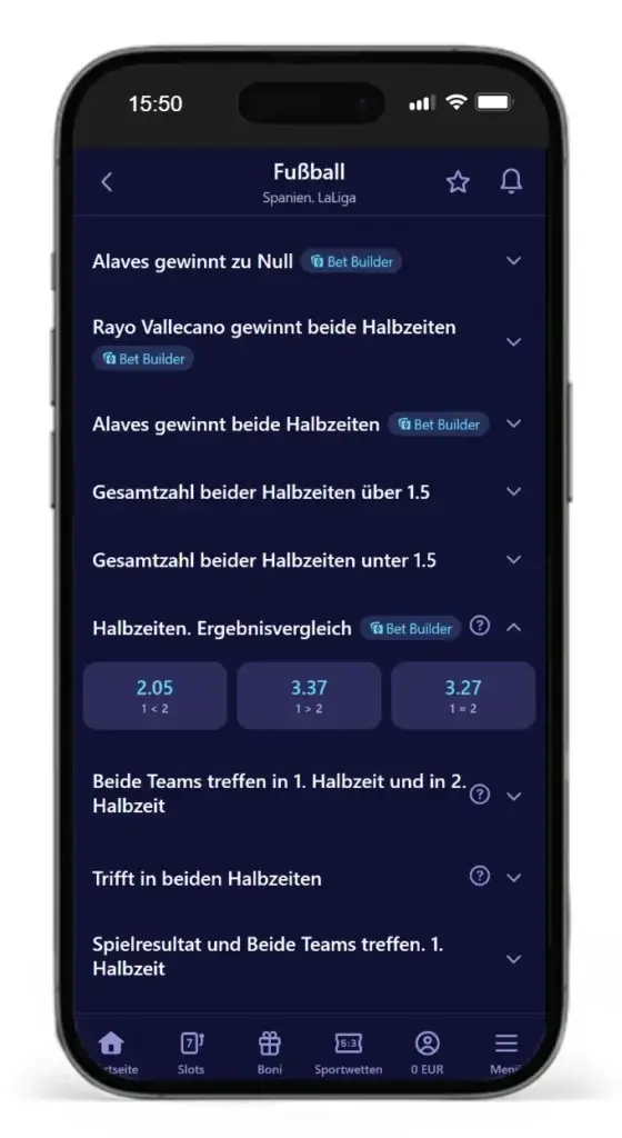 Neuer Wettanbieter fuer H2H Wetten